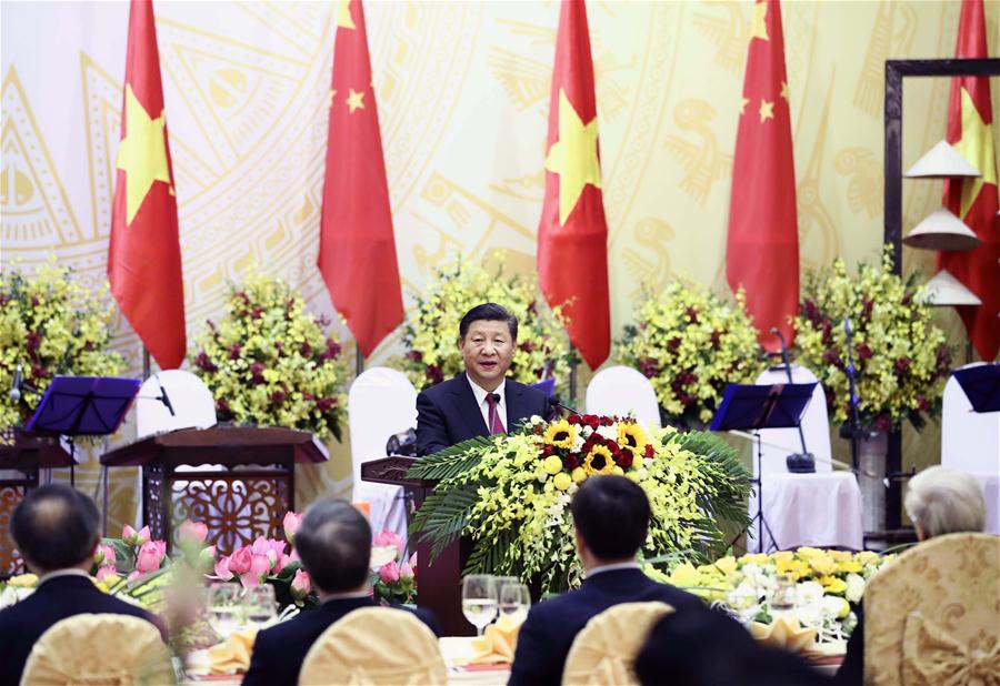 VIETNAM-HANOI-CHINA-XI JINPING-BANQUET