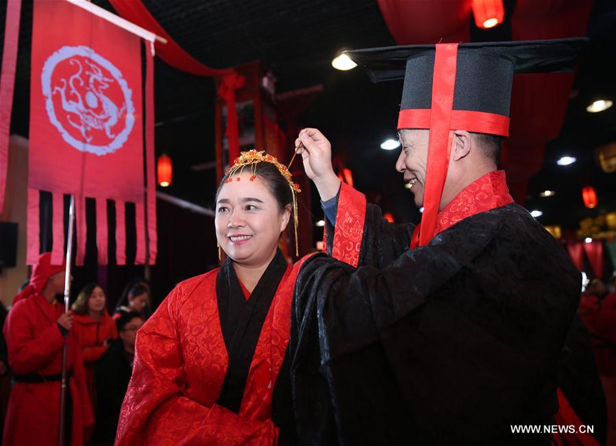 #CHINA-SHIJIAZHUANG-HANFU-WEDDING CEREMONY(CN)