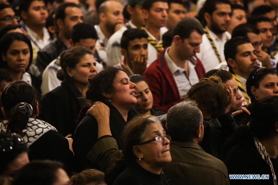 EGYPT-CAIRO-CHURCH ATTACK-FUNERAL