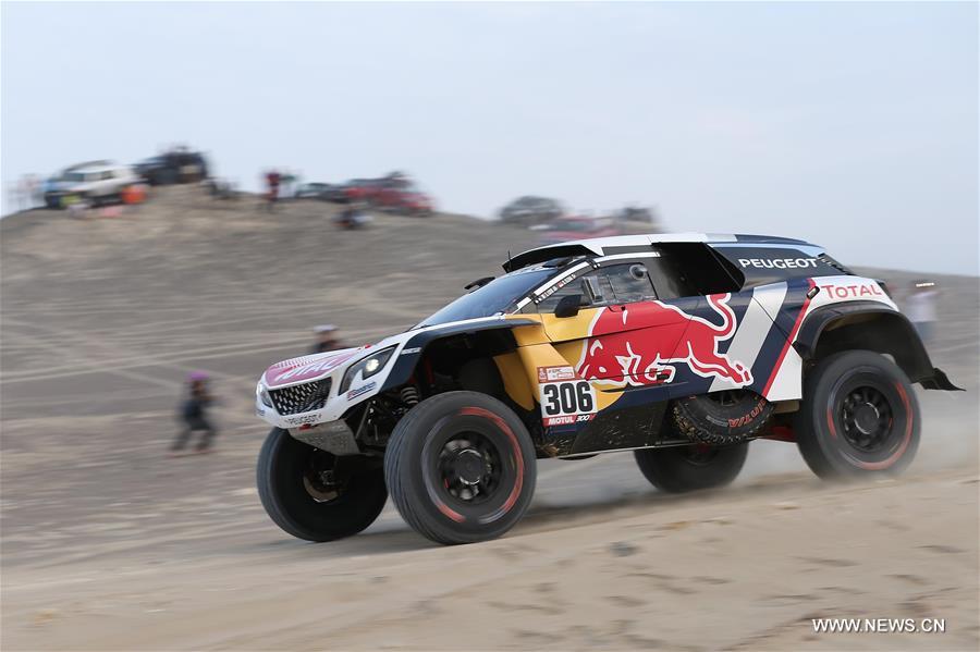 (SP)PERU-PISCO-DAKAR RALLY-STAGE 2