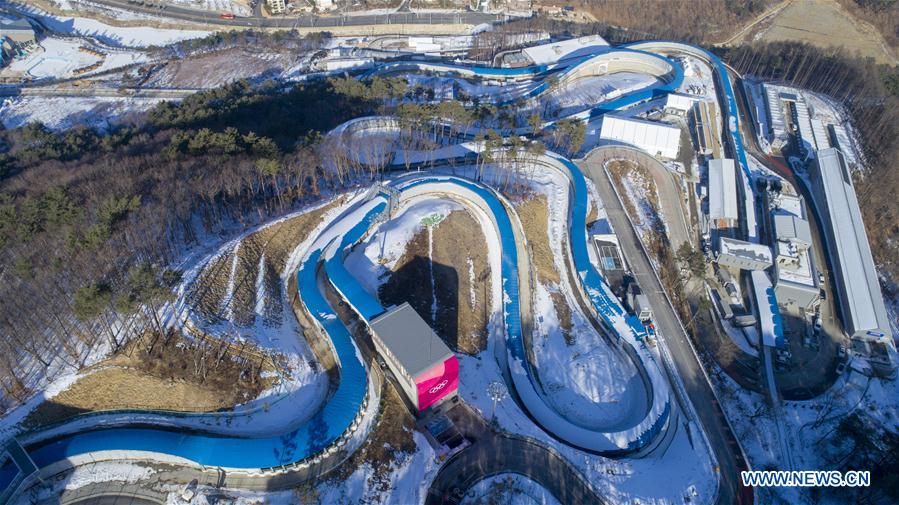 (SP)SOUTH KOREA-PYEONGCHANG-WINTER OLYMPIC GAMES-VENUES-PYEONGCHANG MOUNTAIN CLUSTER