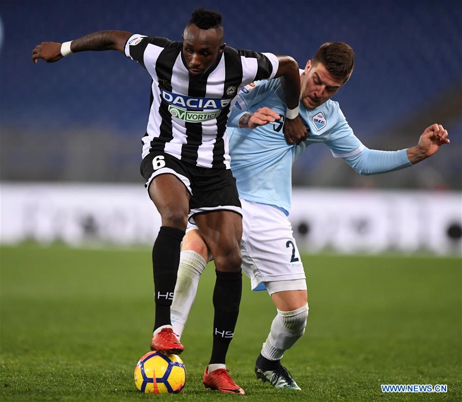 (SP)ITALY-ROME-SOCCER-SERIE A-LAZIO VS UDINESE