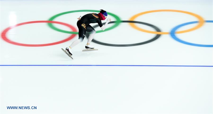 (SP)OLY-SOUTH KOREA-PYEONGCHANG-SPEED SKATING-TRAINING