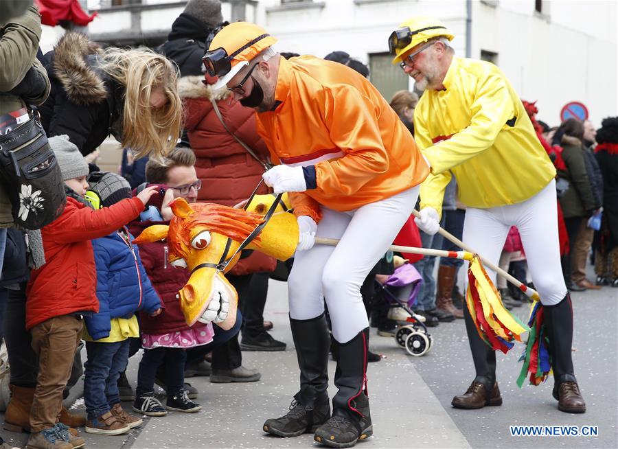 BELGIUM-AALST-CARNIVAL-PARADE