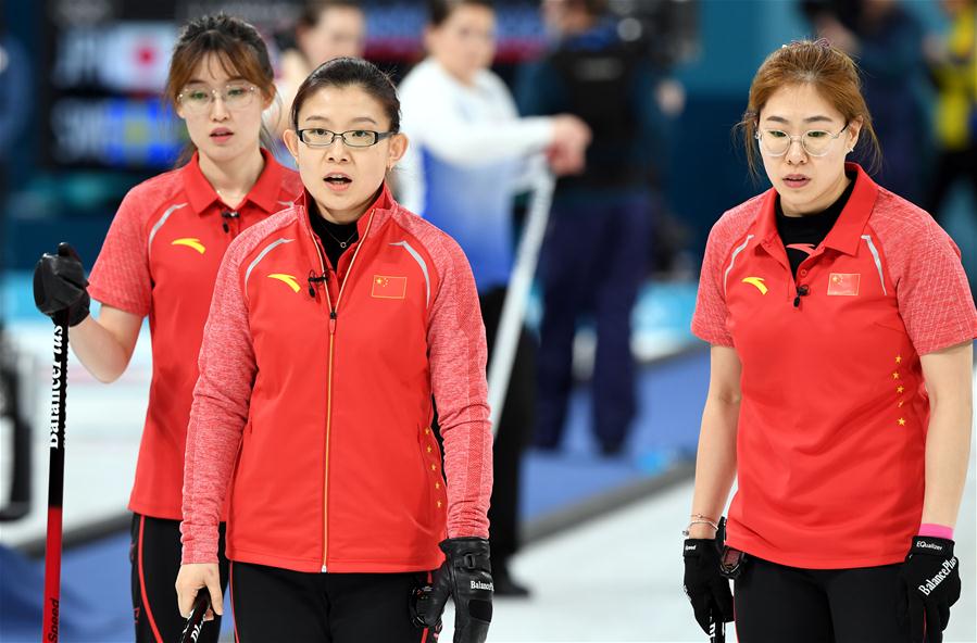 (SP)OLY-SOUTH KOREA-PYEONGCHANG-CURLING-WOMEN ROUND ROBIN-CHN VS USA