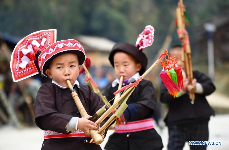 #CHINA-QIANDONGNAN-SPRING FESTIVAL-CELEBRATION-FOLK FAIR (CN)