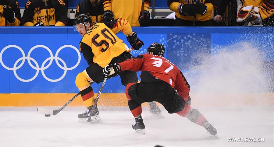 (SP)OLY-SOUTH KOREA-PYEONGCHANG-ICE HOCKEY-MEN'S SEMI-FINAL-GER VS CAN