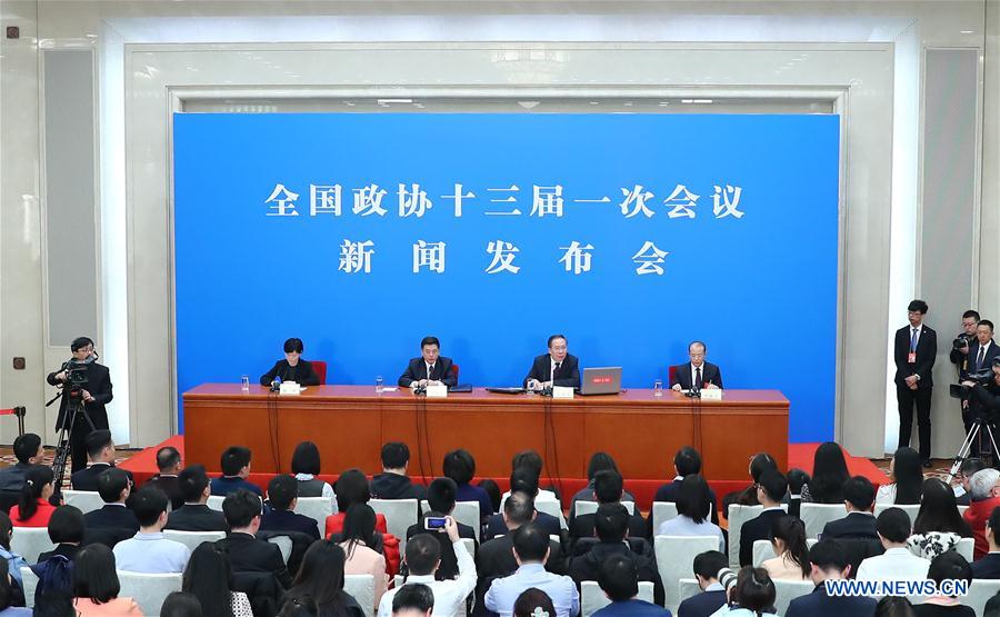 (TWO SESSIONS)CHINA-BEIJING-CPPCC-PRESS CONFERENCE (CN)