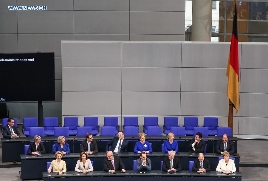 GERMANY-BERLIN-CABINET-SWEARING-IN