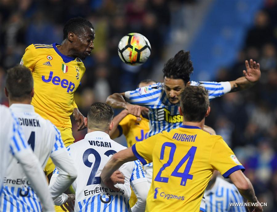 (SP)ITALY-FERRARA-SOCCER-SERIE A-JUVENTUS-SPAL