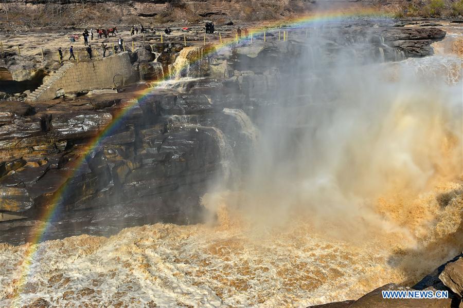 CHINA-SHANXI-HUKOU WATERFALL-FLOOD (CN)