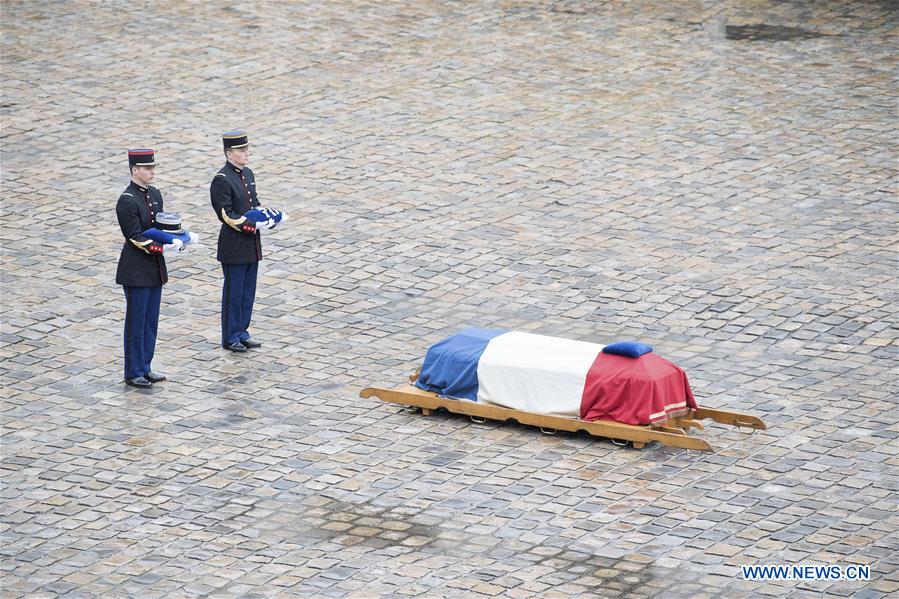 FRANCE-PARIS-NATIONAL TRIBUTE-HERO OFFICER