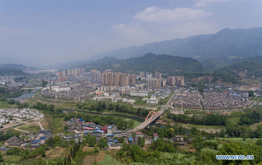 CHINA-SICHUAN-YA'AN-NEW LOOK AFTER EARTHQUAKE (CN)