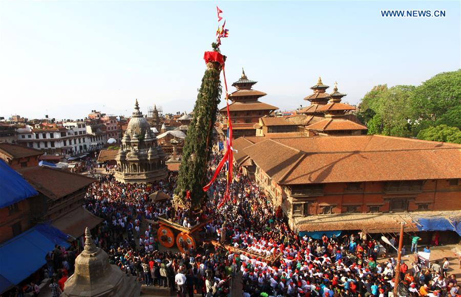 NEPAL-LALITPUR-RATO MACHHENDRANATH FESTIVAL