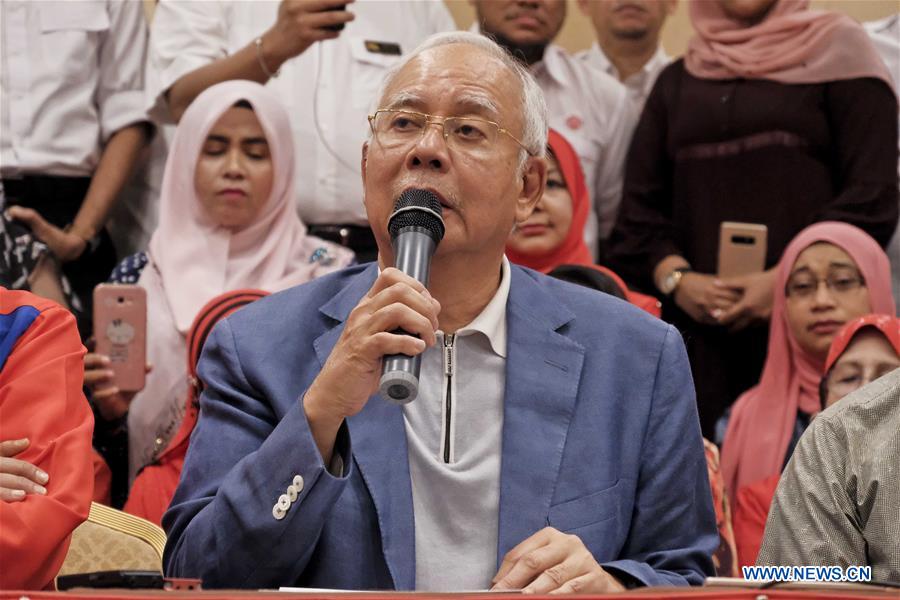 MALAYSIA-KUALA LUMPUR-NAJIB-PARTY CHIEF-RESIGNATION