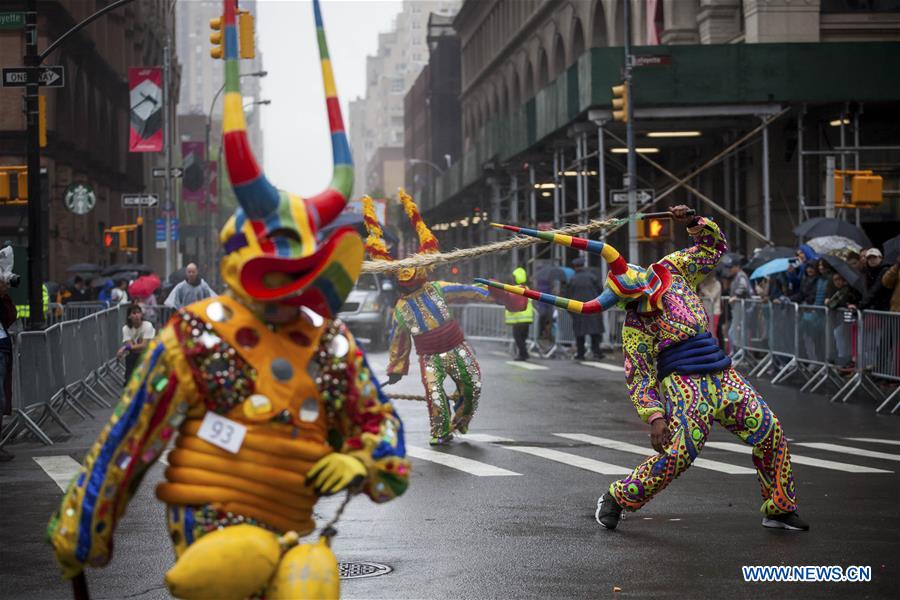 U.S.-NEW YORK-DANCE PARADE