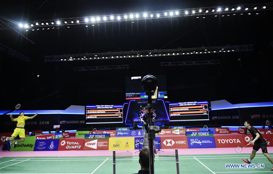 (SP)THAILAND-BANGKOK-BADMINTON-THOMAS CUP