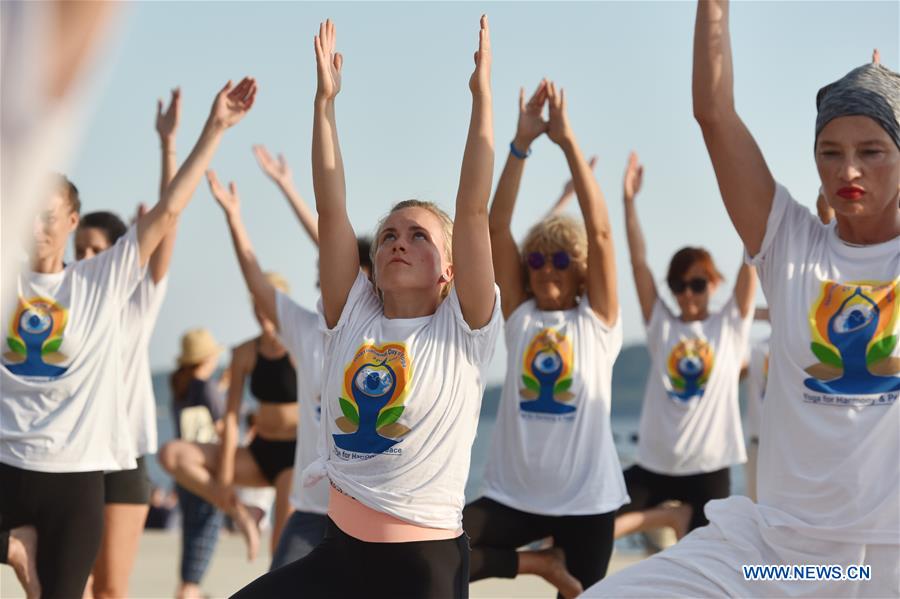 CROATIA-ZADAR-INTERNATIONAL YOGA DAY