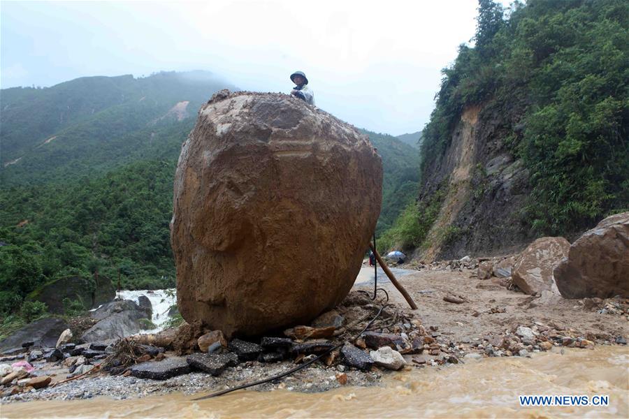 VIETNAM-LAI CHAU-FLOOD-LANDSLIDE