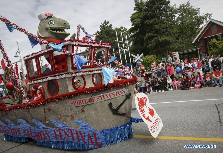 CANADA-RICHMOND-SALMON FESTIVAL PARADE-CANADA DAY