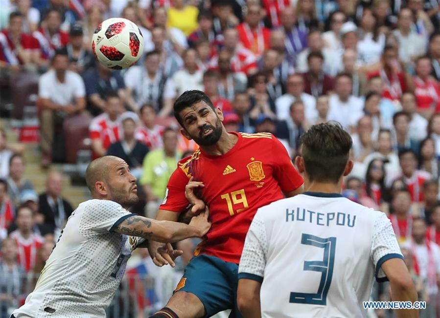 (SP)RUSSIA-MOSCOW-2018 WORLD CUP-ROUND OF 16-SPAIN VS RUSSIA