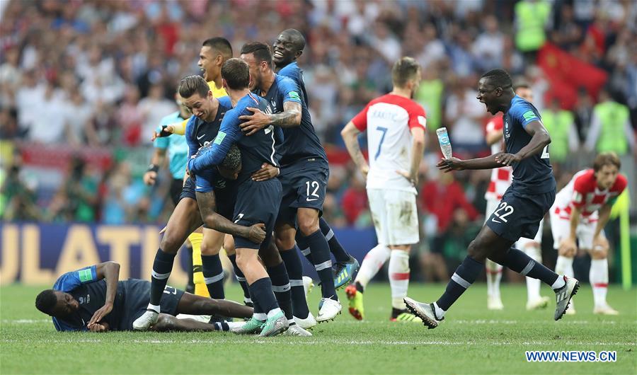 (SP)RUSSIA-MOSCOW-2018 WORLD CUP-FINAL-FRANCE VS CROATIA