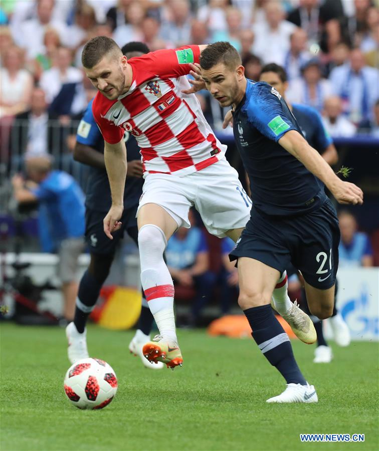 (SP)RUSSIA-MOSCOW-2018 WORLD CUP-FINAL-FRANCE VS CROATIA