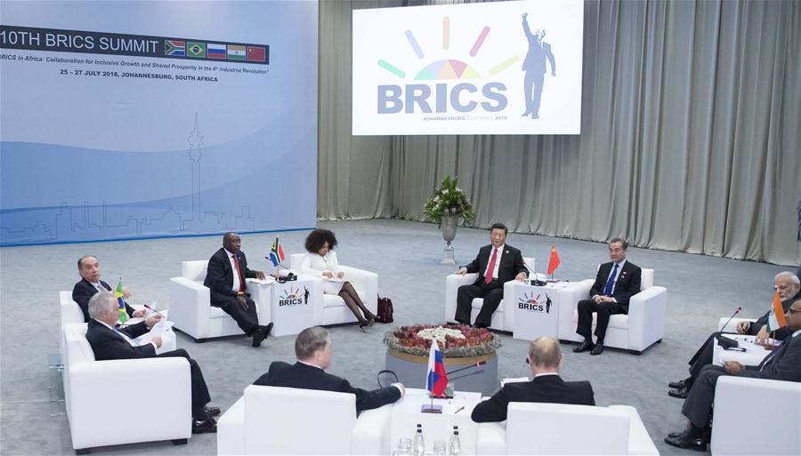 SOUTH AFRICA-CHINA-XI JINPING-BRICS MECHANISM-10TH ANNIVERSARY