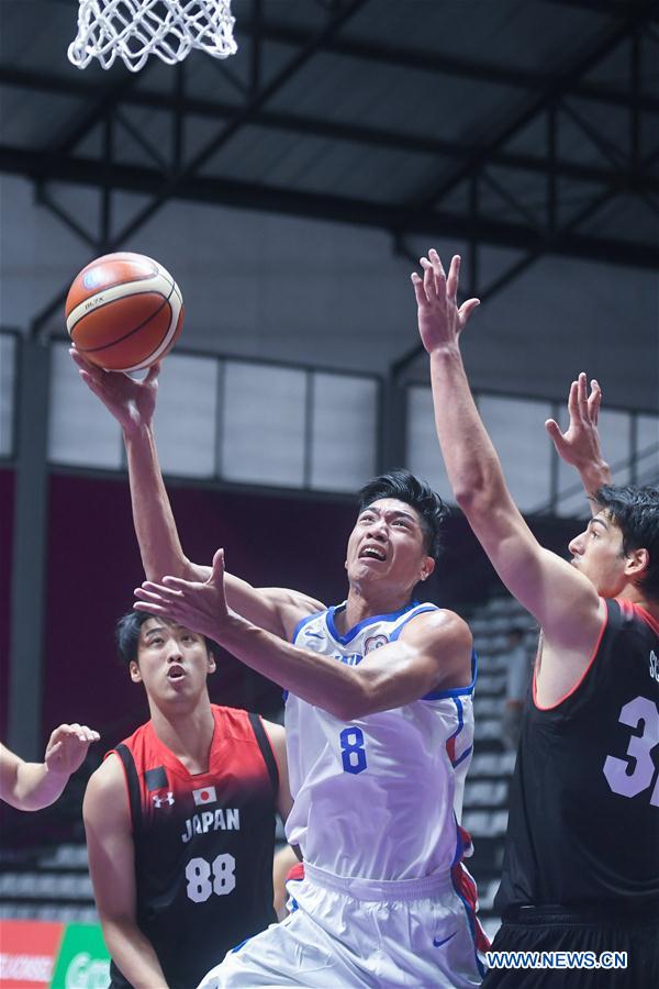 (SP)INDONESIA-JAKARTA-ASIAN GAMES-BASKETBALL-CHINESE TAIPEI VS JAPAN