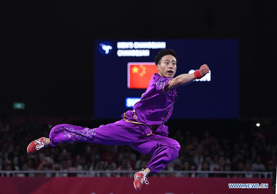 (SP)INDONESIA-JAKARTA-ASIAN GAMES-WUSHU-MEN’S CHANGQUAN