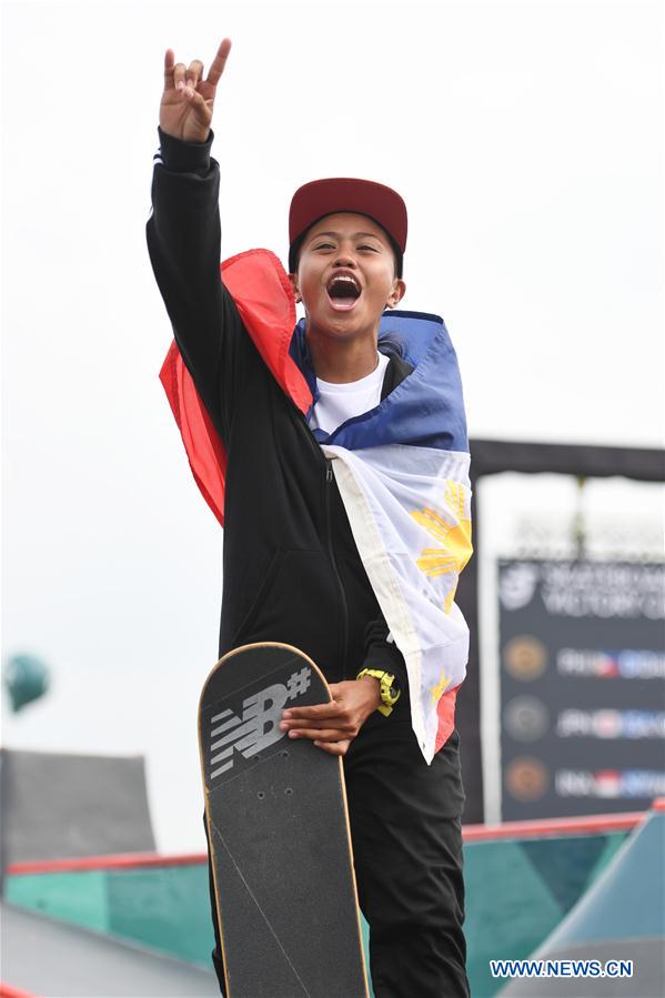 (SP)INDONESIA-PALEMBANG-ASIAN GAMES-SKATEBOARD