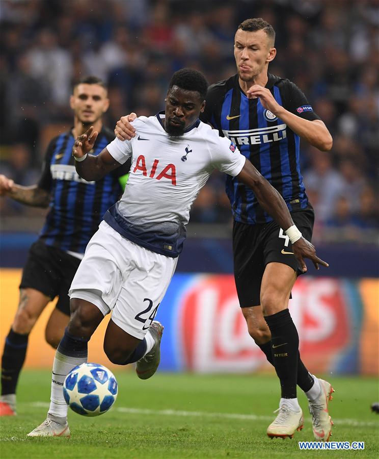 (SP)ITALY-MILAN-UEFA CHAMPIONS LEAGUE-INTER-HOTSPUR