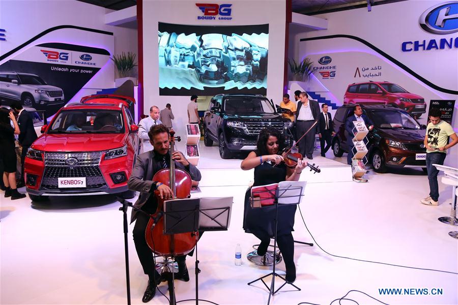 EGYPT-CAIRO-CHINESE CARS-AUTO SHOW