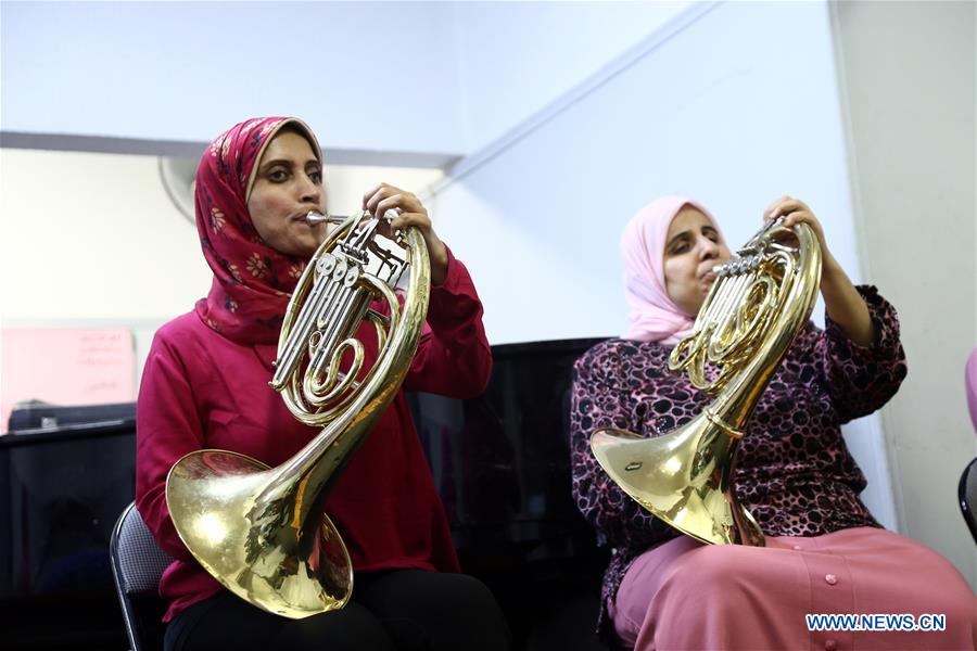 EGYPT-CAIRO-OPERA HOUSE-BLIND FEMALE ORCHESTRA