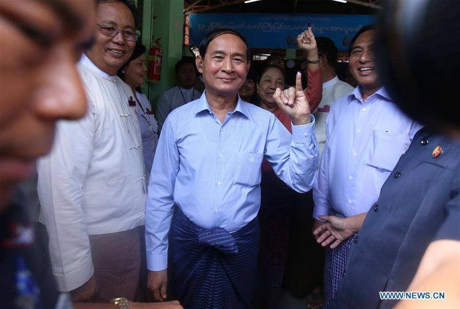 MYANMAR-YANGON-BY-ELECTION