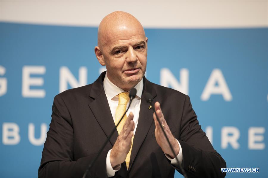 ARGENTINA-BUENOS AIRES-G20-FIFA-INFANTINO-PRESS CONFERENCE