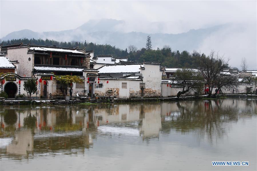 #CHINA-ANHUI-HONGCUN VILLAGE-SNOW (CN)