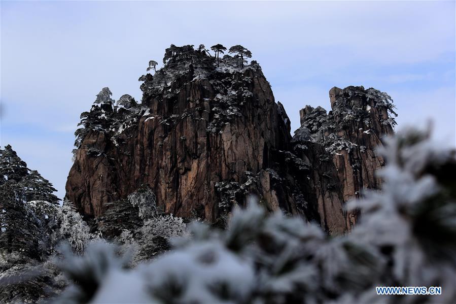 #CHINA-ANHUI-HUANGSHAN MOUNTAIN-SNOW-SCENERY (CN)