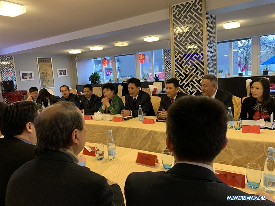 DENMARK-COPENHAGEN-CHINA-NPC TIBETAN DELEGATION-VISIT