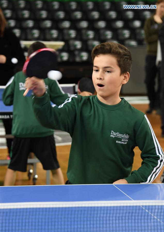 TURKEY-ISTANBUL-TABLE TENNIS PROGRAM-ORPHANS