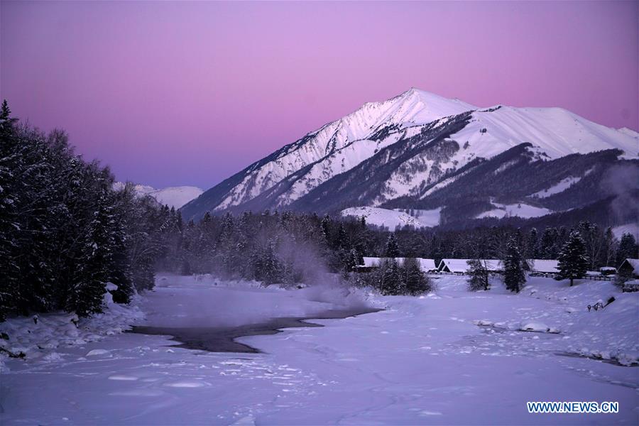 CHINA-XINJIANG-KANAS-WINTER VIEW (CN)