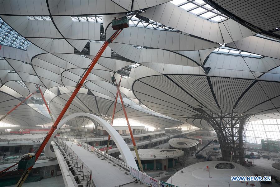 CHINA-BEIJING-NEW AIRPORT-FACADE(CN)