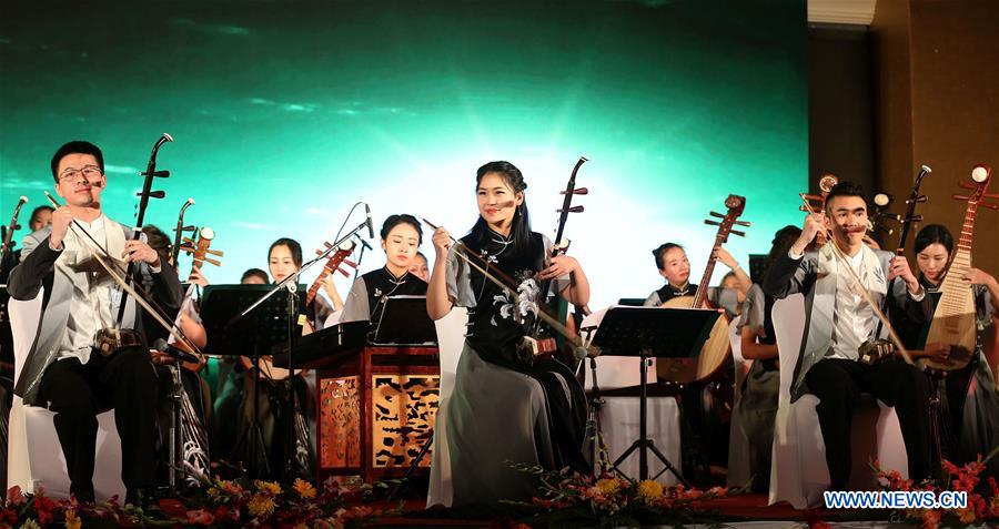 NEPAL-KATHMANDU-NEW YEAR-CONCERT-CHINESE ARTISTS-PERFORMANCE