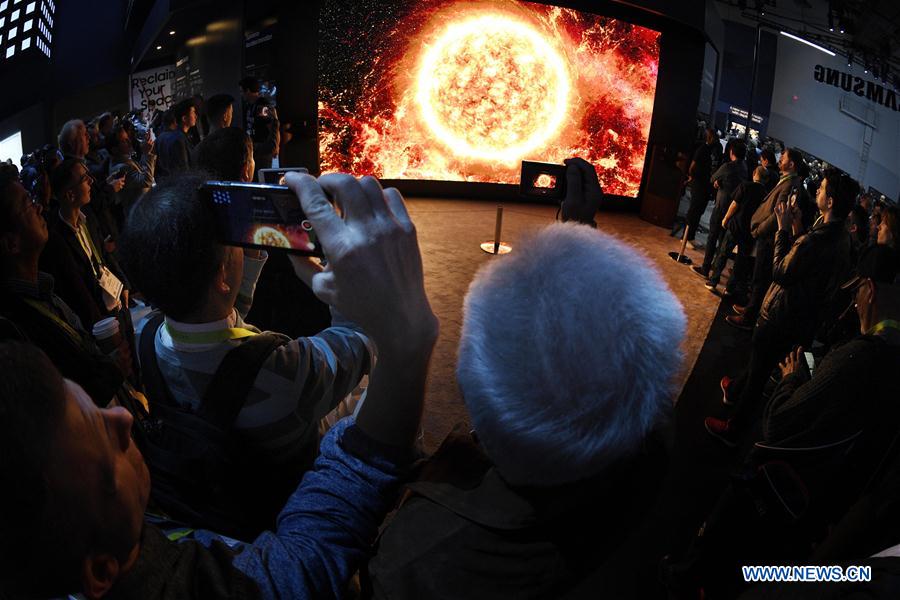 U.S.-LAS VEGAS-CES-DISPLAY