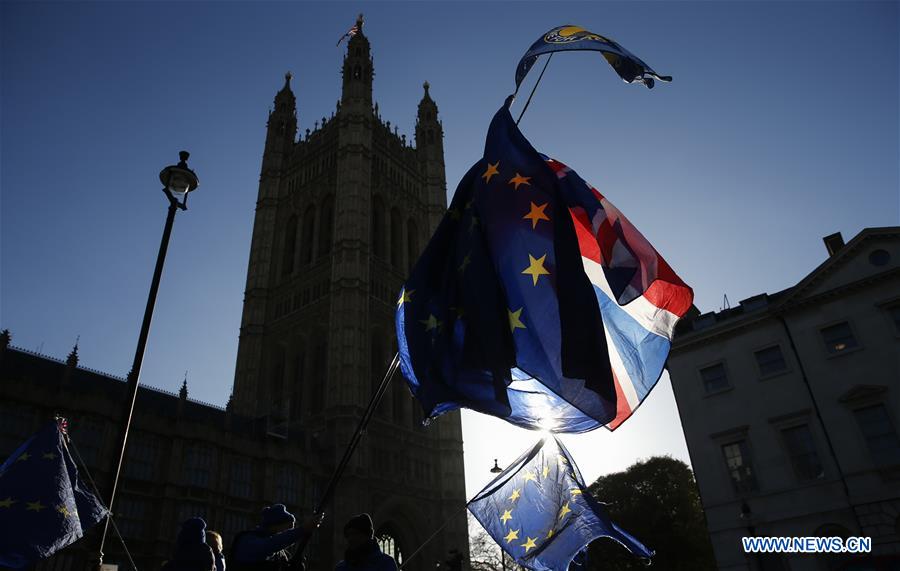 BRITAIN-LONDON-BREXIT-DEMONSTRATORS