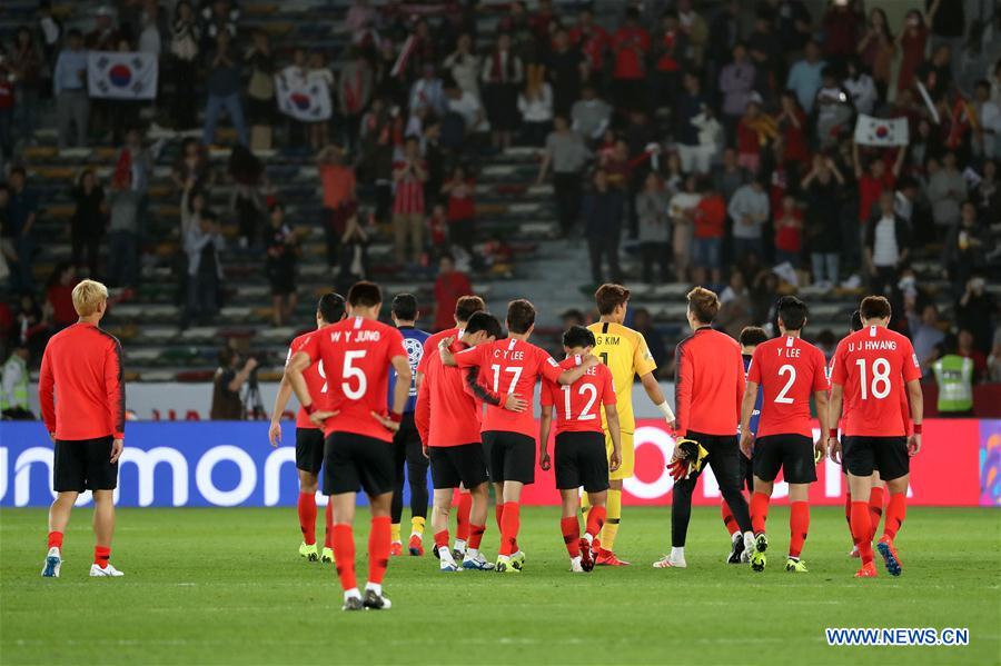 (SP)UAE-ABU DHABI-SOCCER-AFC ASIAN CUP 2019-QUARTERFINAL-KOR VS QAT