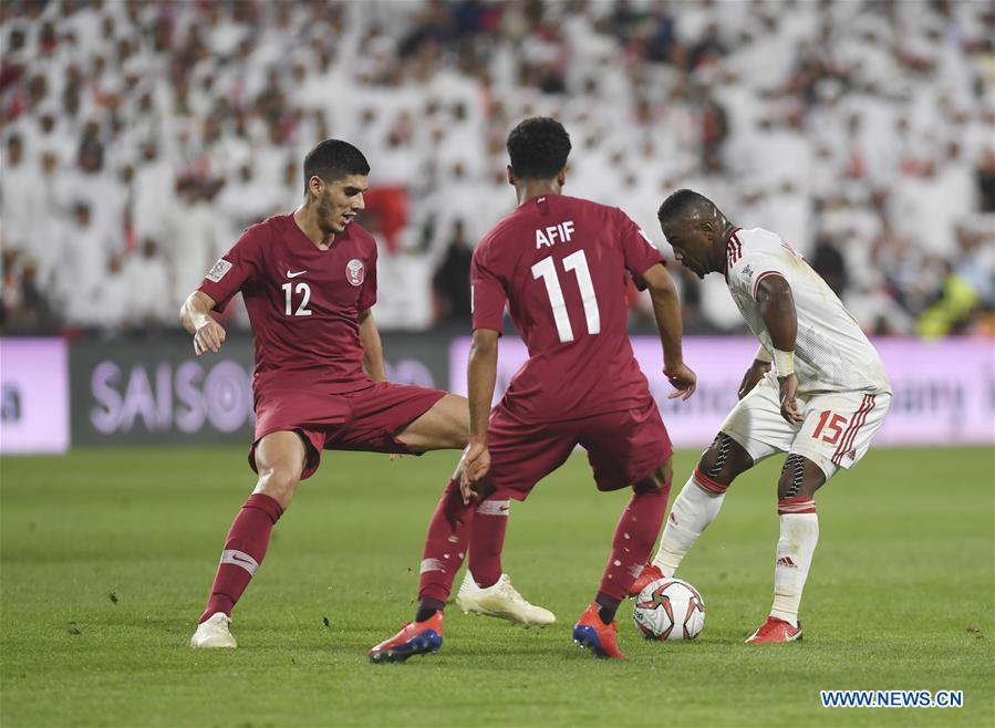 (SP)UAE-ABU DHABI-SOCCER-AFC ASIAN CUP 2019-SEMIFINAL-UAE VS QAT