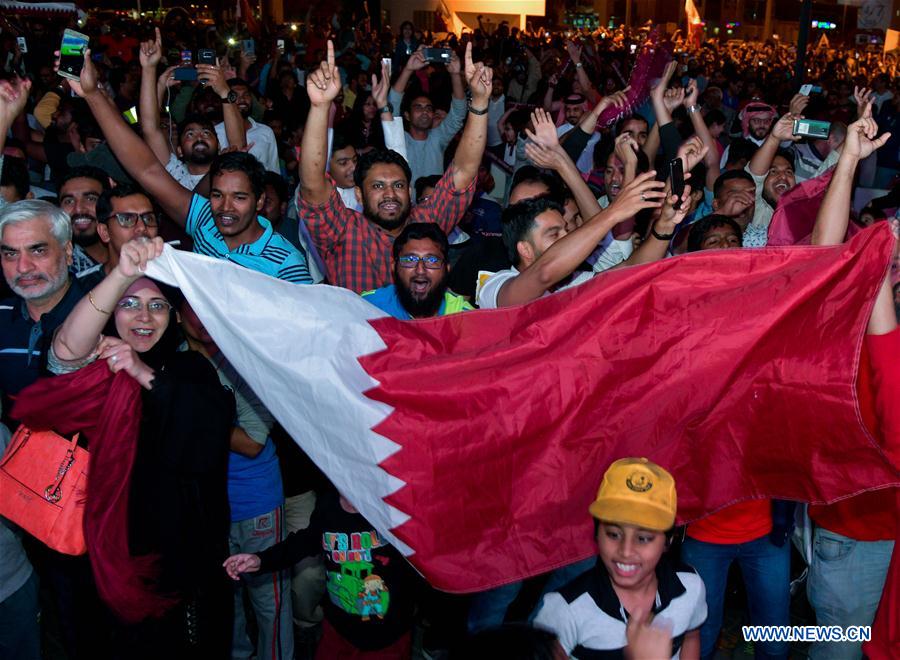 (SP)QATAR-DOHA-SOCCER-AFC ASIAN CUP 2019-FANS OF QATAR