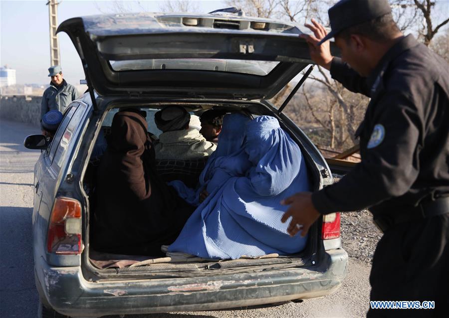 AFGHANISTAN-HERAT-SECURITY CHECKPOINT