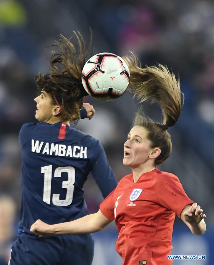 (SP)US-NASHVILLE-WOMEN'S SOCCER-SHEBELIEVES CUP-ENG VS USA